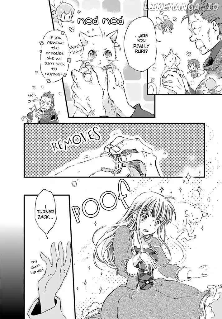 Fukushuu wo Chikatta Shironeko wa Ryuuou no Hiza no Jou de Damin wo Musaboru chapter 5.3 - page 8