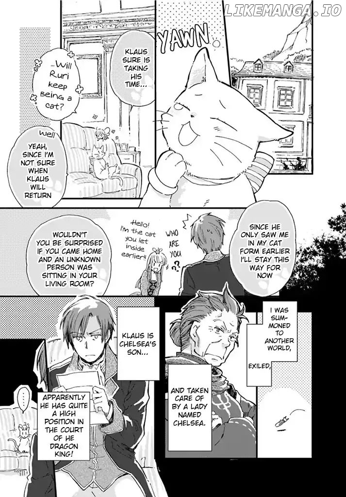 Fukushuu wo Chikatta Shironeko wa Ryuuou no Hiza no Jou de Damin wo Musaboru chapter 7.1 - page 4