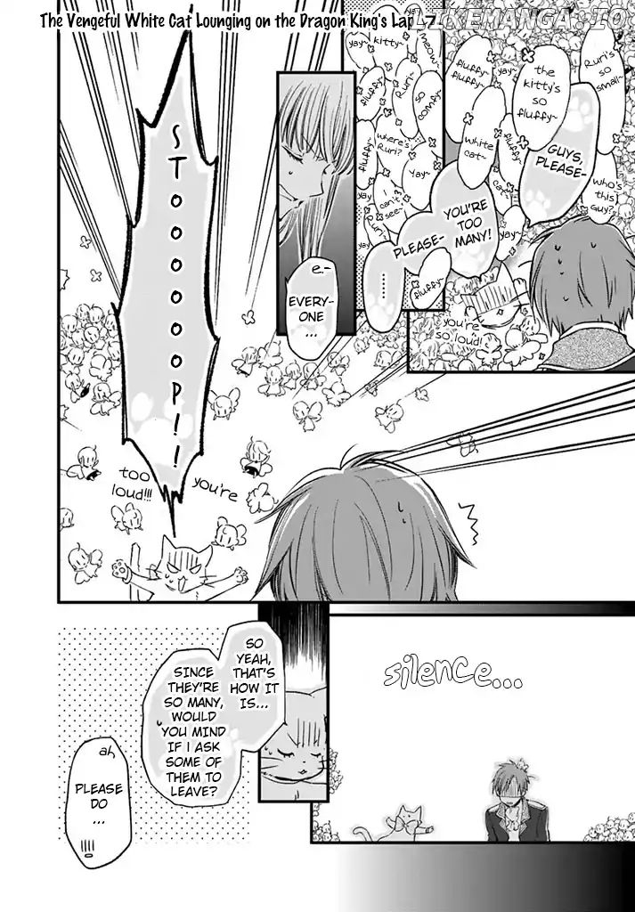 Fukushuu wo Chikatta Shironeko wa Ryuuou no Hiza no Jou de Damin wo Musaboru chapter 7.2 - page 2