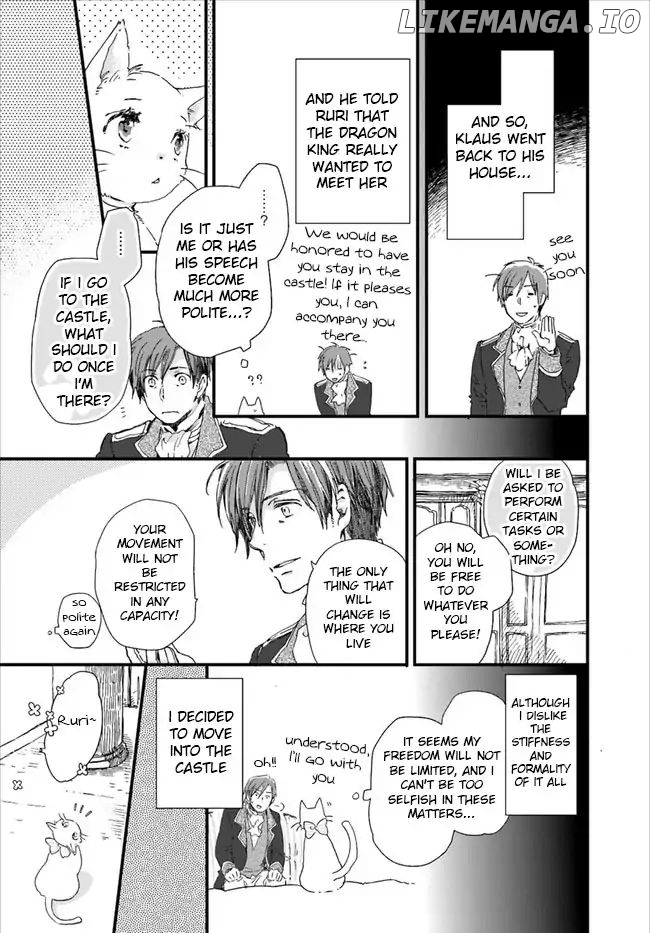 Fukushuu wo Chikatta Shironeko wa Ryuuou no Hiza no Jou de Damin wo Musaboru chapter 7.4 - page 3