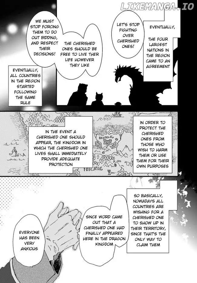 Fukushuu wo Chikatta Shironeko wa Ryuuou no Hiza no Jou de Damin wo Musaboru chapter 8.1 - page 6