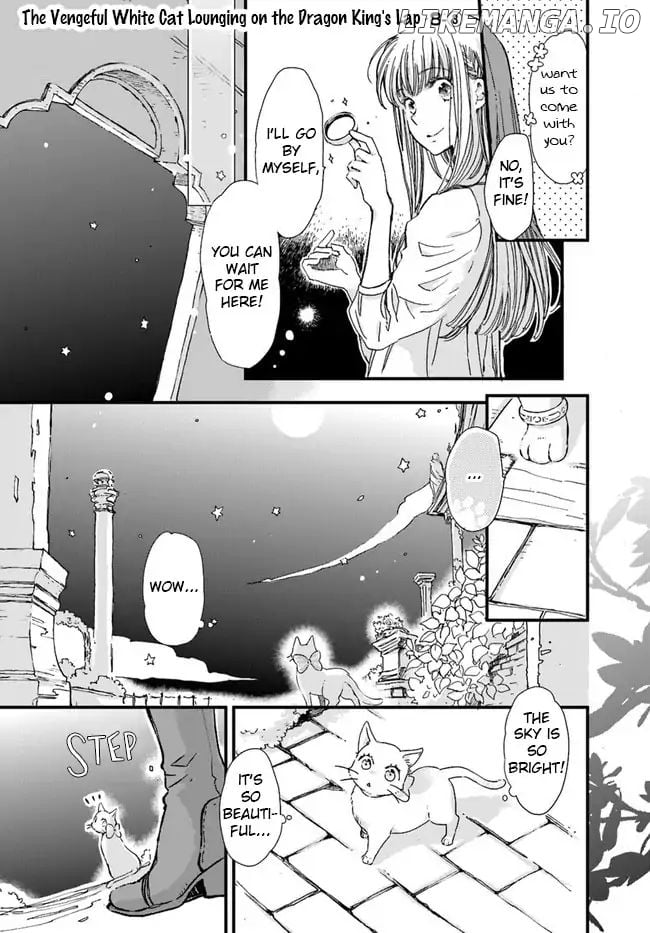 Fukushuu wo Chikatta Shironeko wa Ryuuou no Hiza no Jou de Damin wo Musaboru chapter 8.3 - page 2