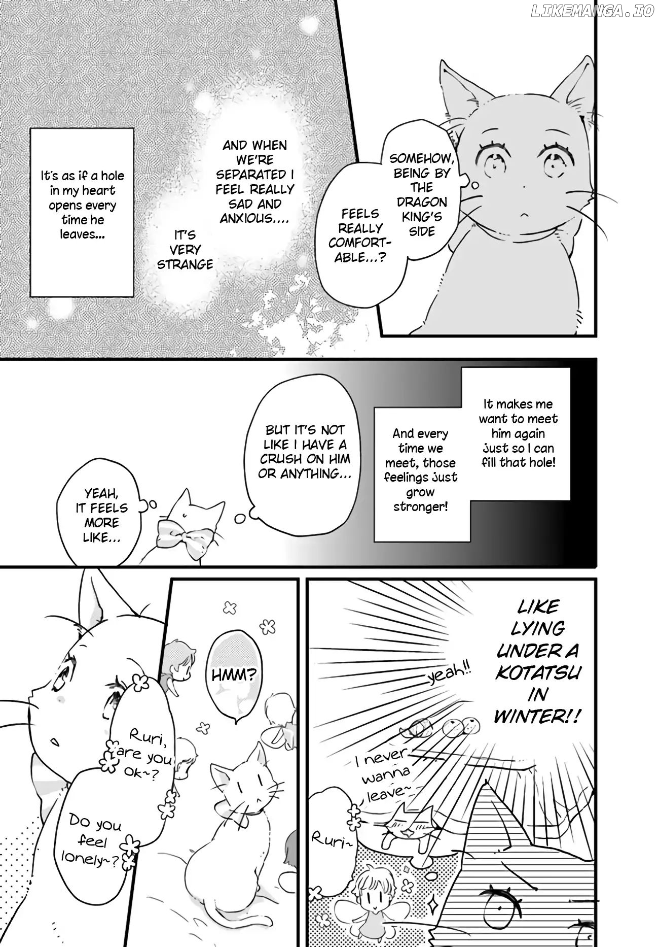 Fukushuu wo Chikatta Shironeko wa Ryuuou no Hiza no Jou de Damin wo Musaboru chapter 9.1 - page 6
