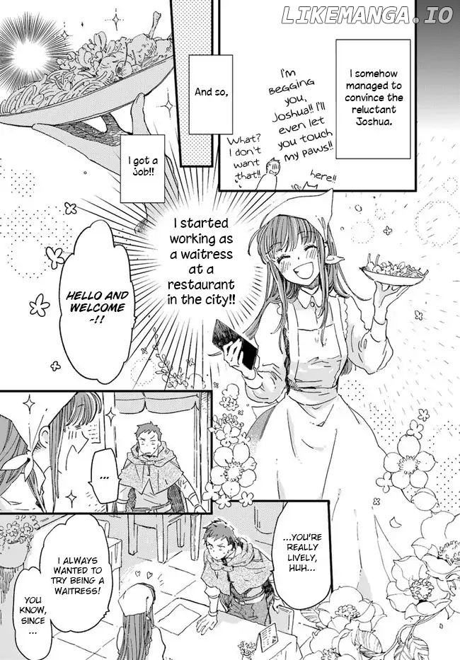 Fukushuu wo Chikatta Shironeko wa Ryuuou no Hiza no Jou de Damin wo Musaboru chapter 10.4 - page 4