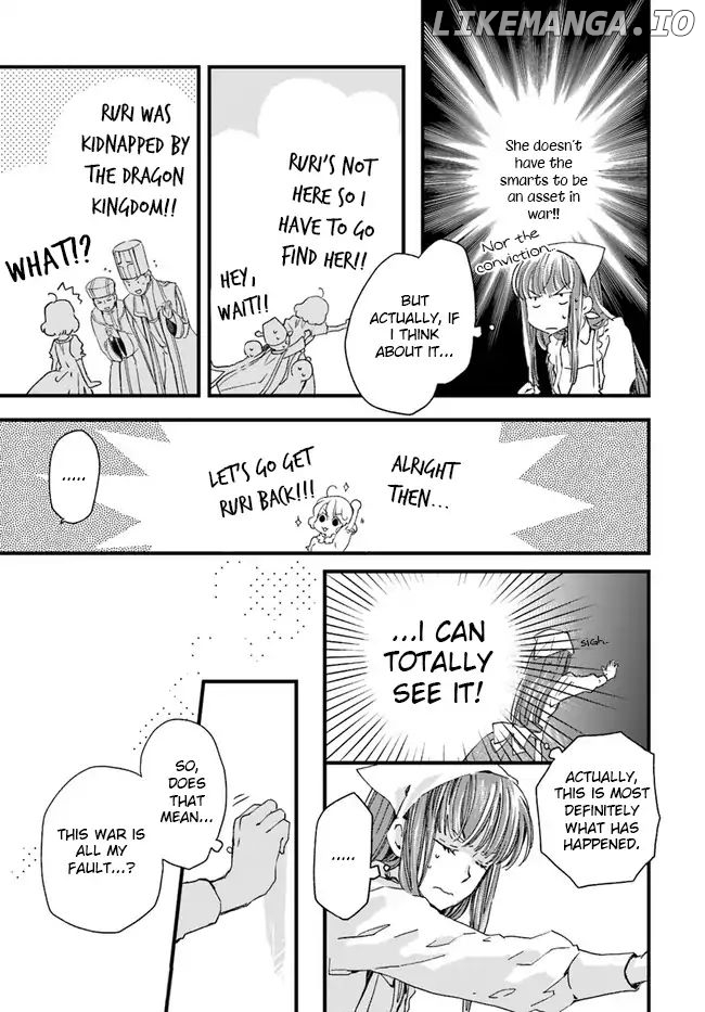 Fukushuu wo Chikatta Shironeko wa Ryuuou no Hiza no Jou de Damin wo Musaboru chapter 11.1 - page 10