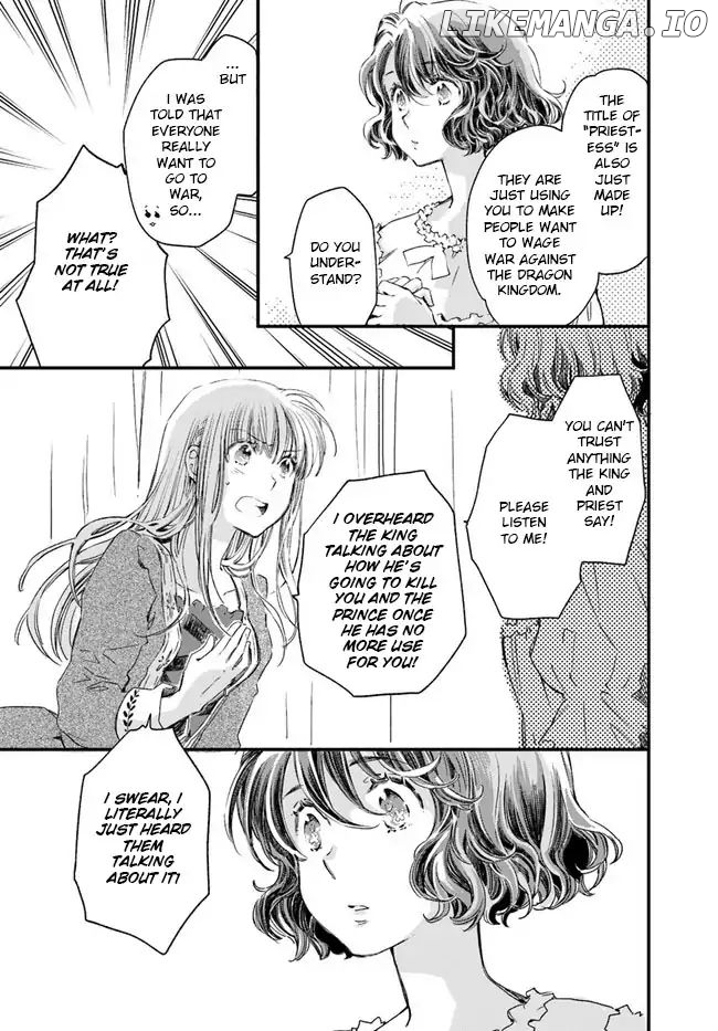 Fukushuu wo Chikatta Shironeko wa Ryuuou no Hiza no Jou de Damin wo Musaboru chapter 13 - page 16
