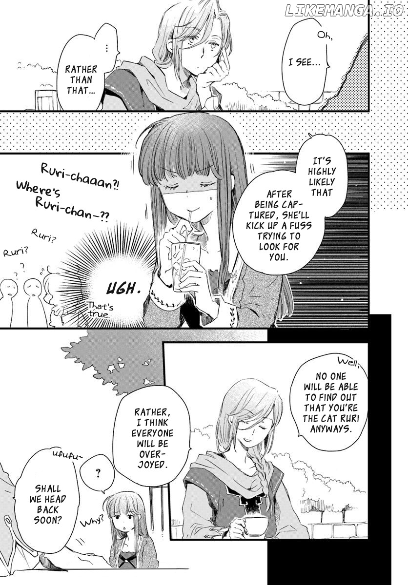 Fukushuu wo Chikatta Shironeko wa Ryuuou no Hiza no Jou de Damin wo Musaboru chapter 17 - page 23