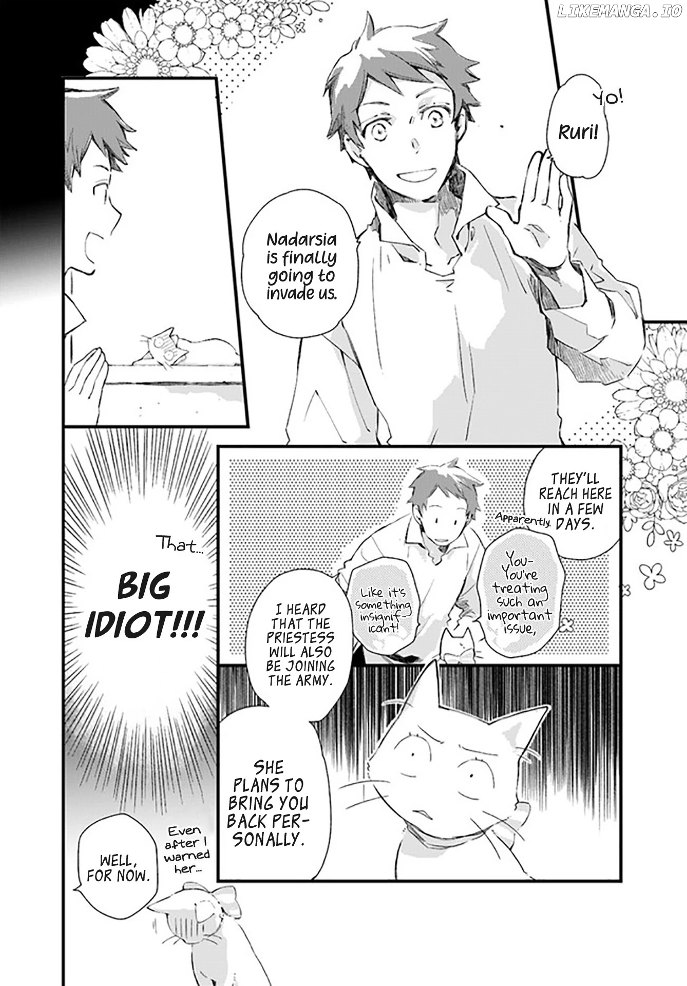 Fukushuu wo Chikatta Shironeko wa Ryuuou no Hiza no Jou de Damin wo Musaboru chapter 18.1 - page 2