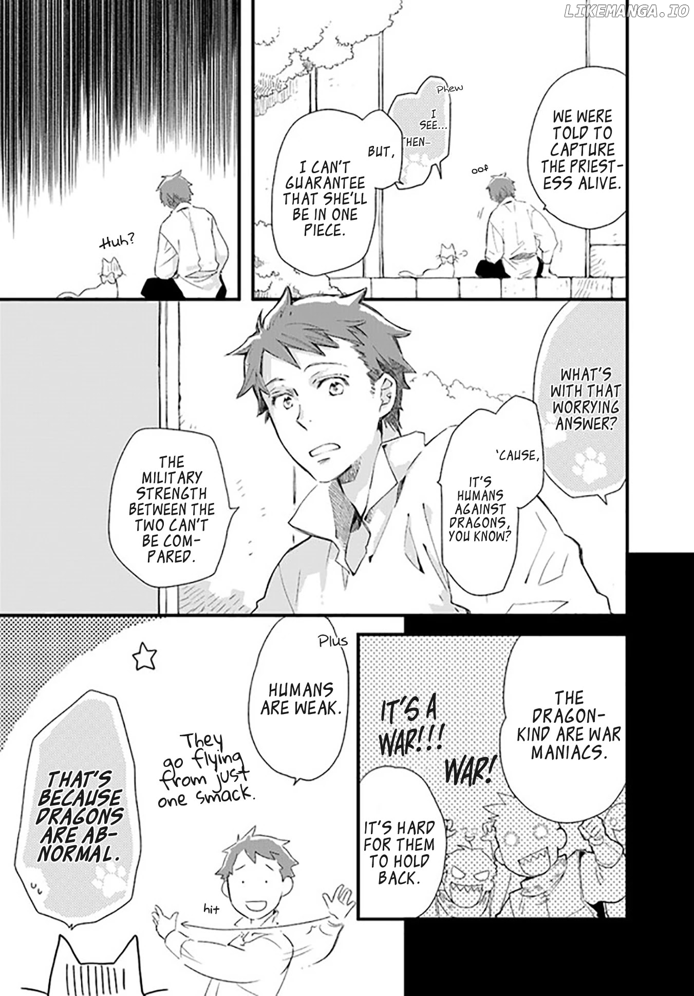 Fukushuu wo Chikatta Shironeko wa Ryuuou no Hiza no Jou de Damin wo Musaboru chapter 18.1 - page 3