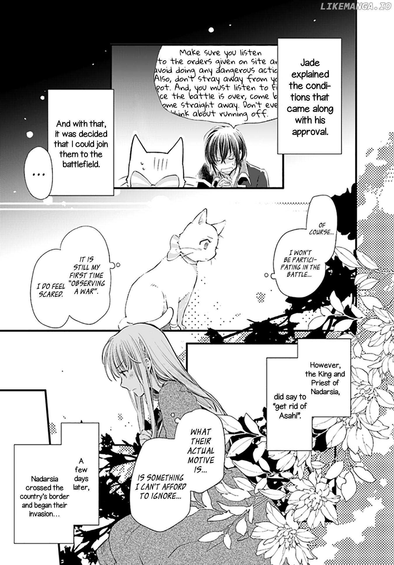 Fukushuu wo Chikatta Shironeko wa Ryuuou no Hiza no Jou de Damin wo Musaboru chapter 18.2 - page 2