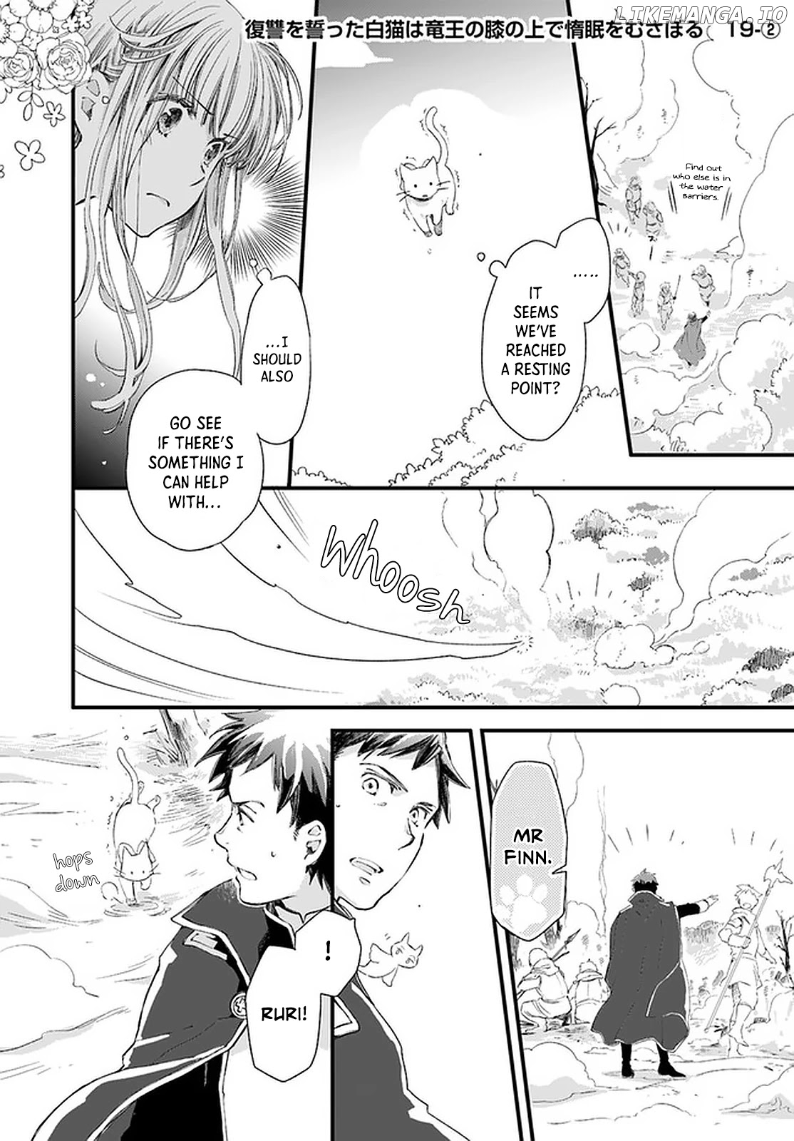 Fukushuu wo Chikatta Shironeko wa Ryuuou no Hiza no Jou de Damin wo Musaboru chapter 19 - page 10