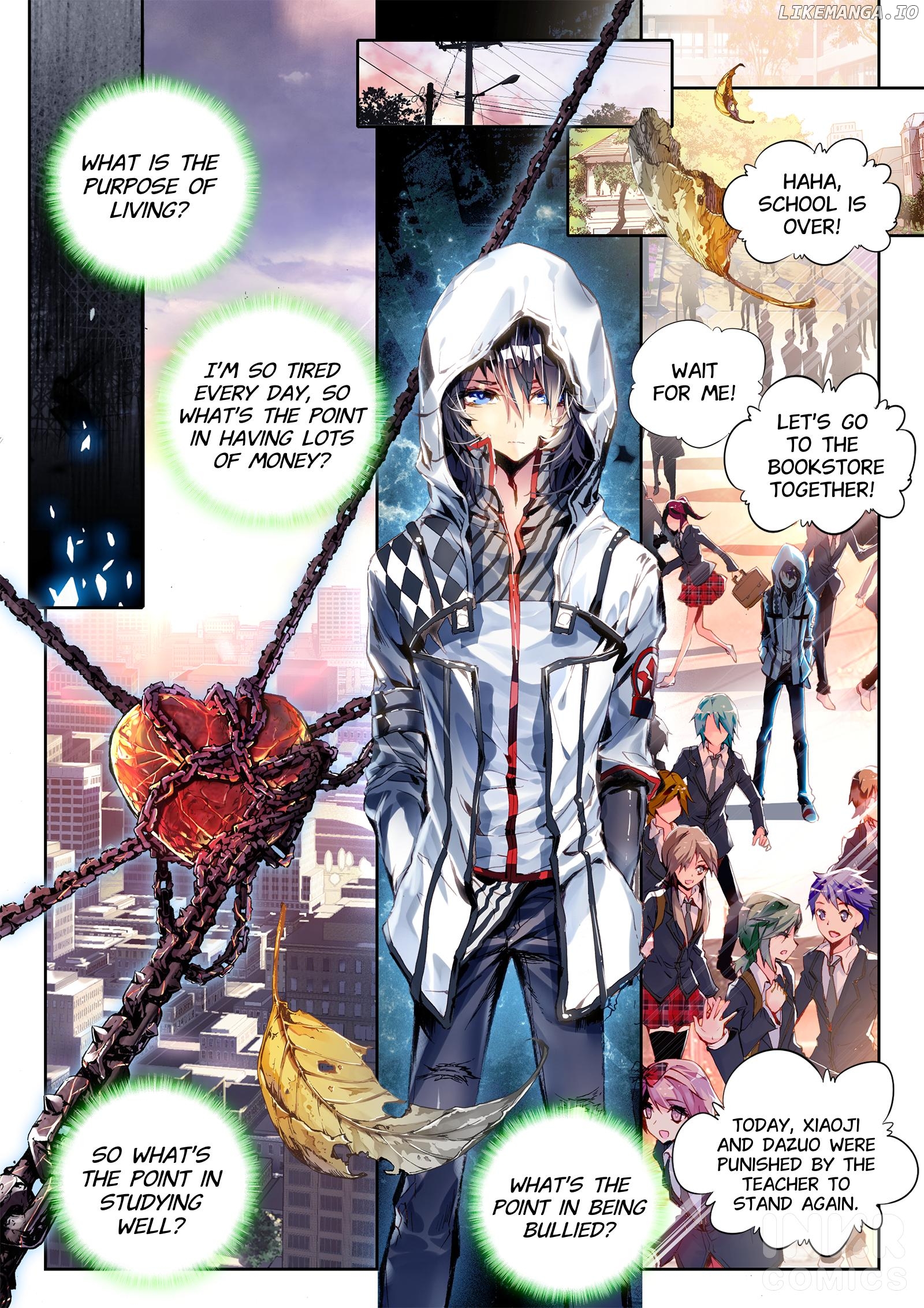 Wei Ming Shen Dou chapter 0.4 - page 8