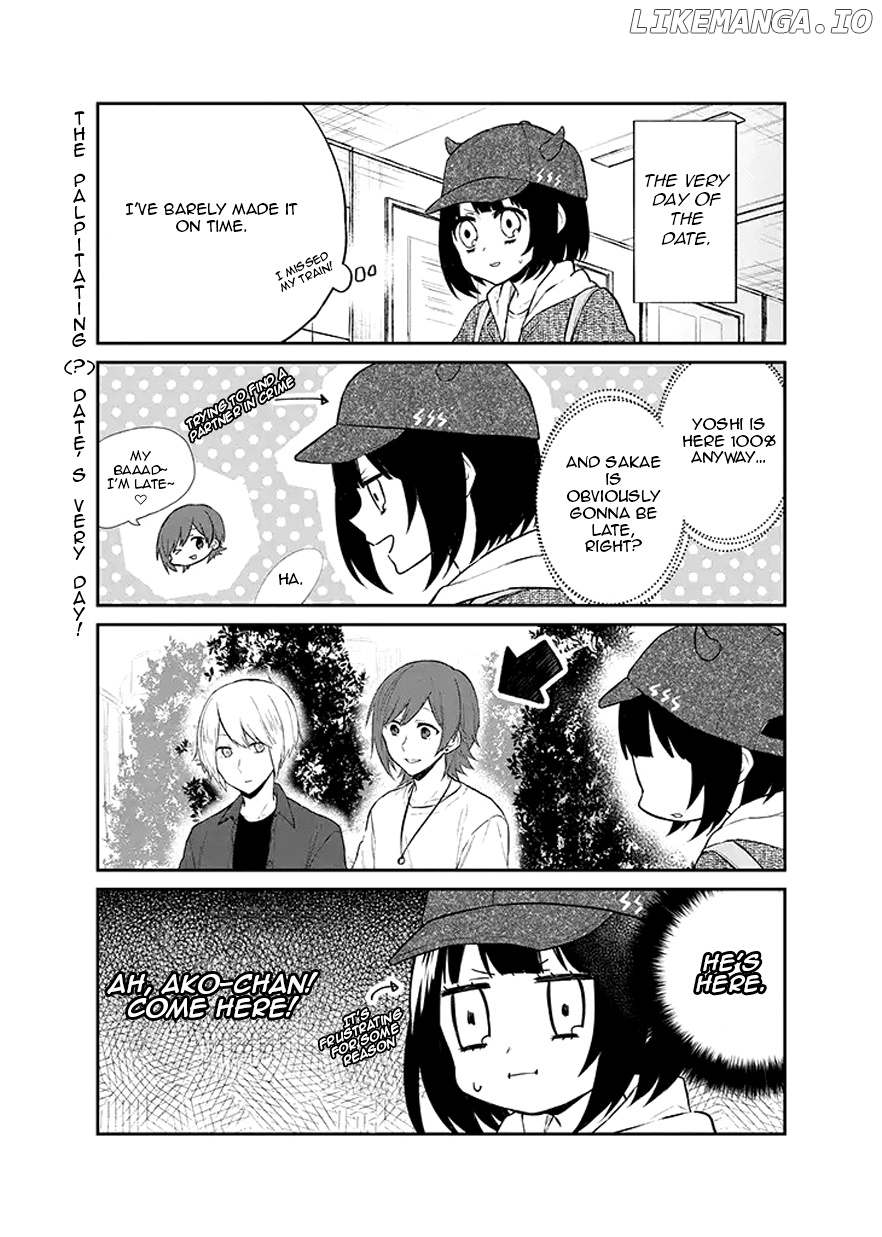 Houfuku Kanojo to Koukatsu Kareshi chapter 8.1 - page 2
