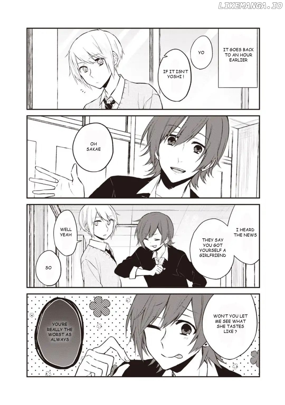 Houfuku Kanojo to Koukatsu Kareshi chapter 3 - page 2
