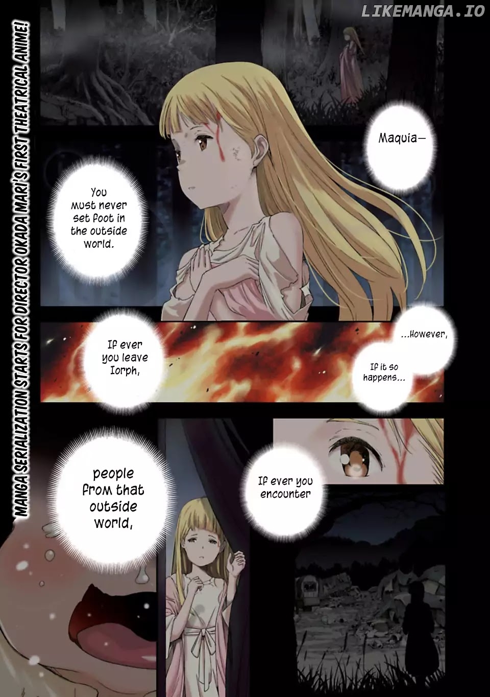 Sayonara No Asa Ni Yakusoku No Hana Wo Kazarou chapter 1.1 - page 3