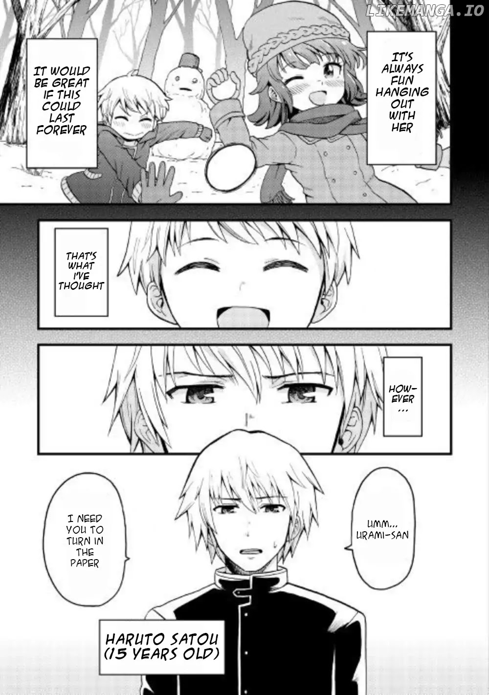 Urami-San Wa Kyou Mo Ayaui chapter 1 - page 3