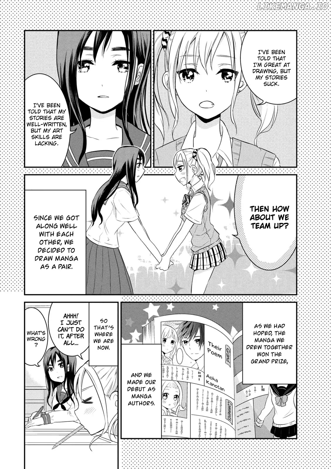 Watashitachi Wa Koi Wo Egakenai chapter 1 - page 4