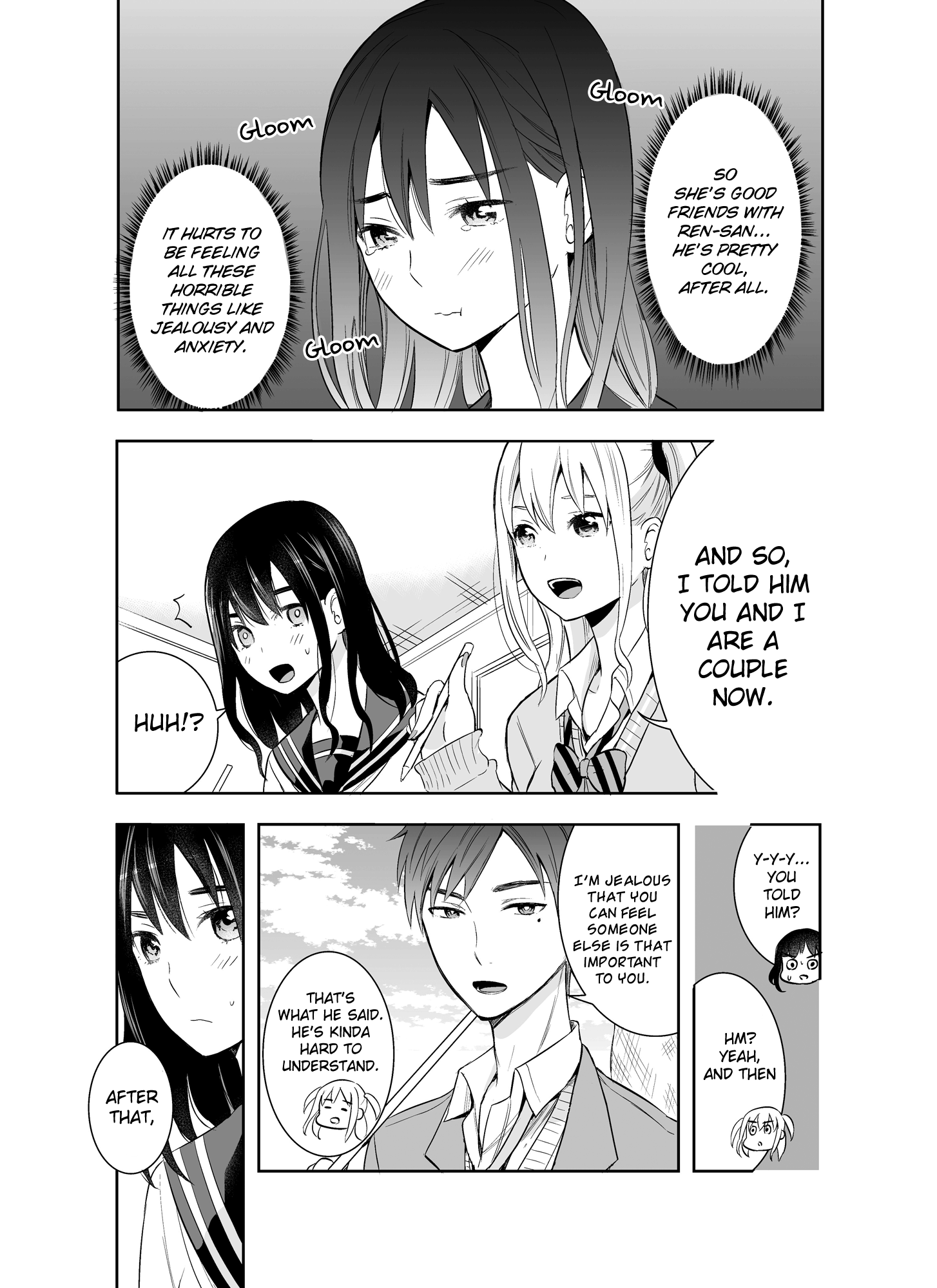 Watashitachi Wa Koi Wo Egakenai chapter 21.7 - page 2