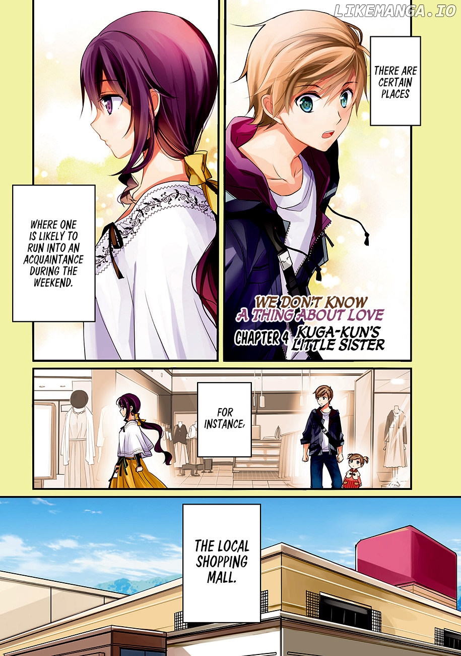Watashitachi Wa Koi Wo Shiranai chapter 4 - page 2