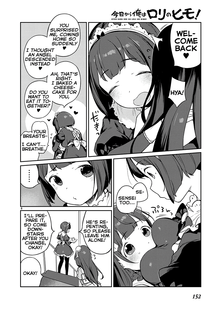 Kyou kara Ore wa Loli no Himo! chapter 7 - page 8