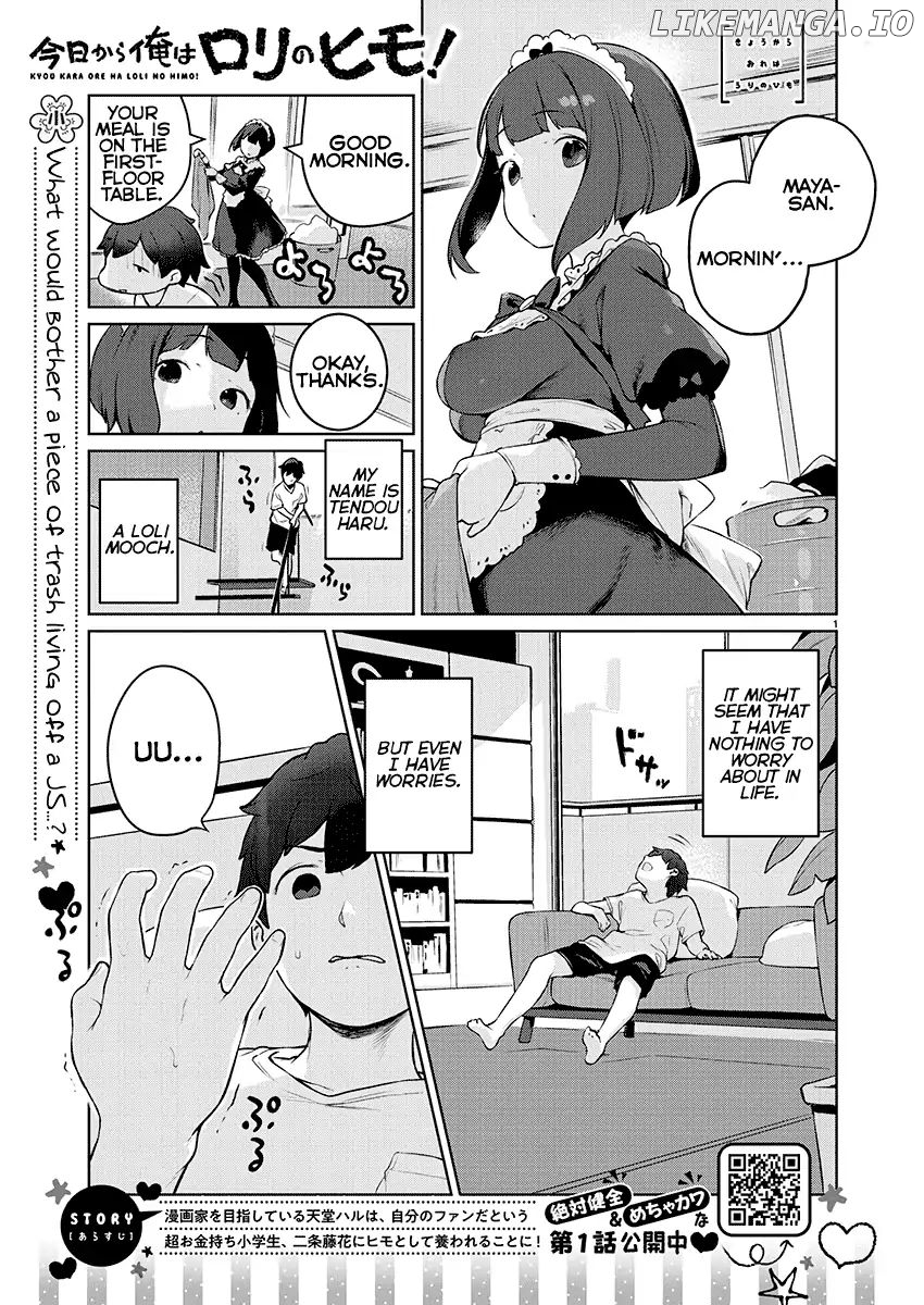 Kyou kara Ore wa Loli no Himo! chapter 6 - page 2