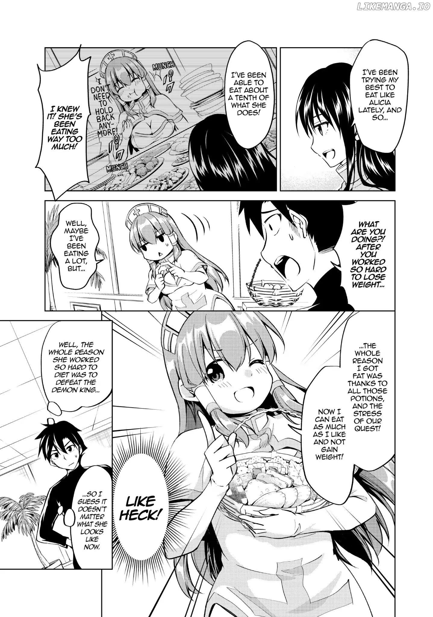 Alicia-San No Diet Quest chapter 18 - page 5