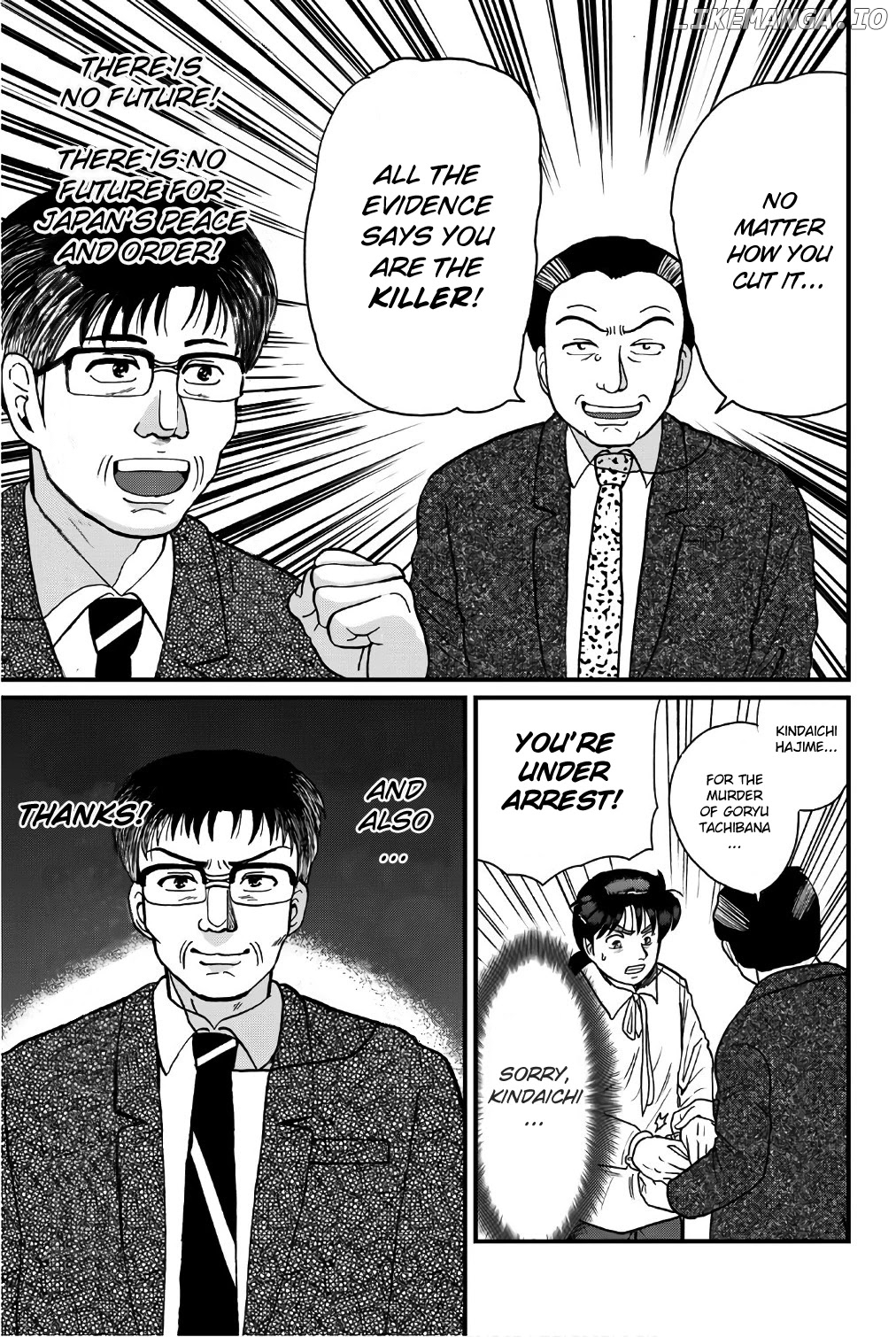 Kindaichi Shounen no Jikenbo Gaiden: Hannin-Tachi no Jikenbo chapter 27 - page 8