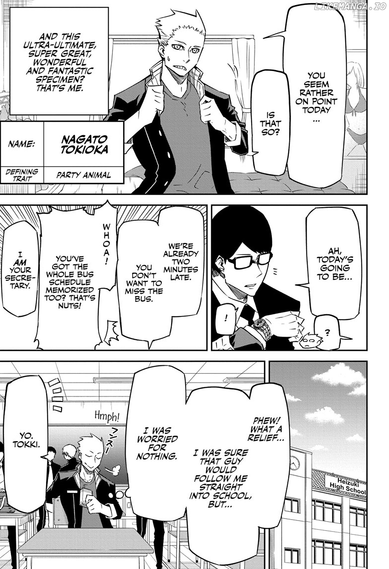 Sougou Jikan Jigyou Kaisha Daihyou Torijimariyaku Kaichou Senzoku Hisho Tanaka Seiji chapter 2 - page 6