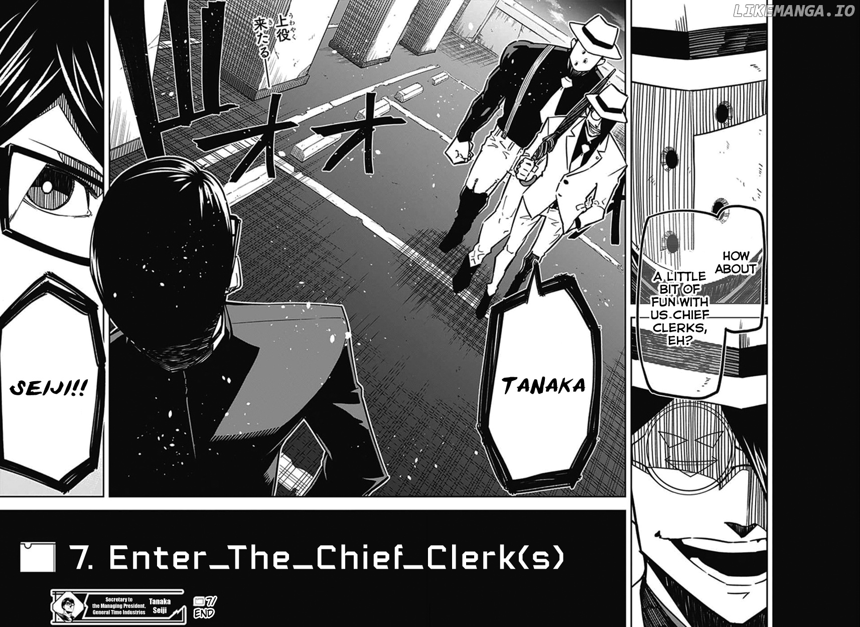 Sougou Jikan Jigyou Kaisha Daihyou Torijimariyaku Kaichou Senzoku Hisho Tanaka Seiji chapter 7 - page 18