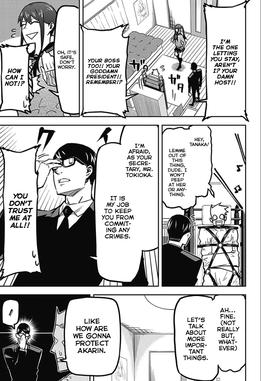 Sougou Jikan Jigyou Kaisha Daihyou Torijimariyaku Kaichou Senzoku Hisho Tanaka Seiji chapter 7 - page 3