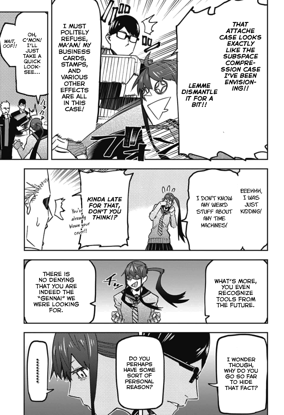 Sougou Jikan Jigyou Kaisha Daihyou Torijimariyaku Kaichou Senzoku Hisho Tanaka Seiji chapter 4 - page 7