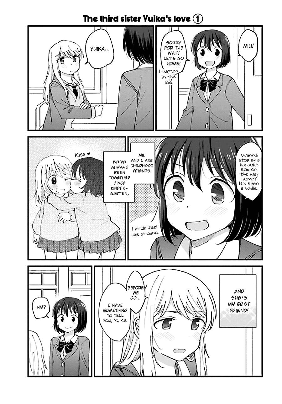 Yuri Moyou ~Sakimiya 4-shimai no Koi~ chapter 3 - page 1
