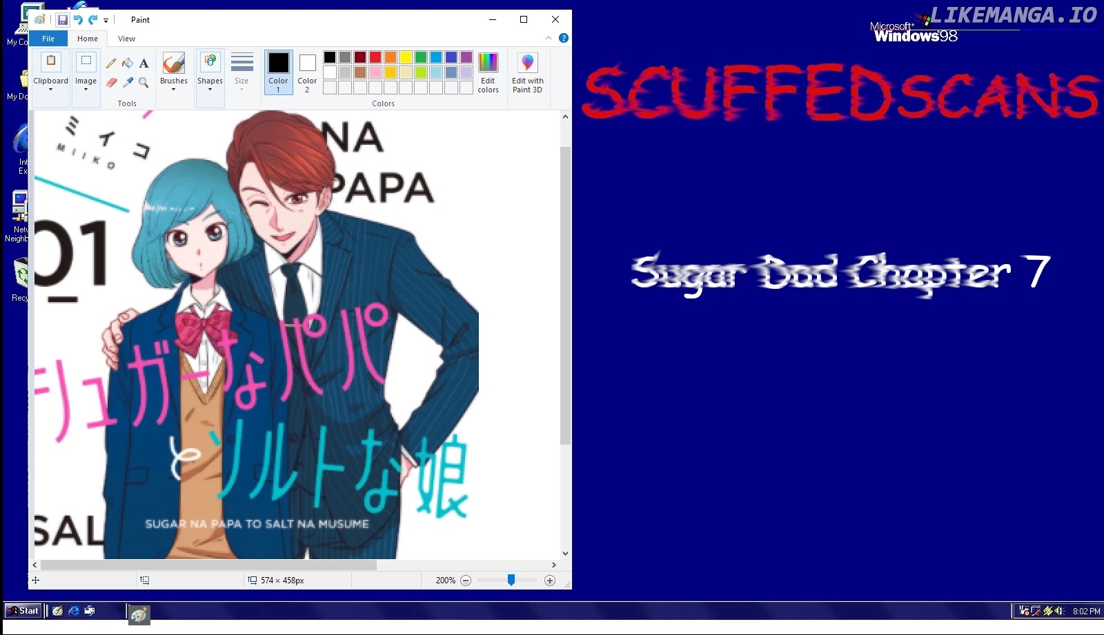 A Sugar-Sweet Dad And A Salty-Sour Daughter chapter 7 - page 1