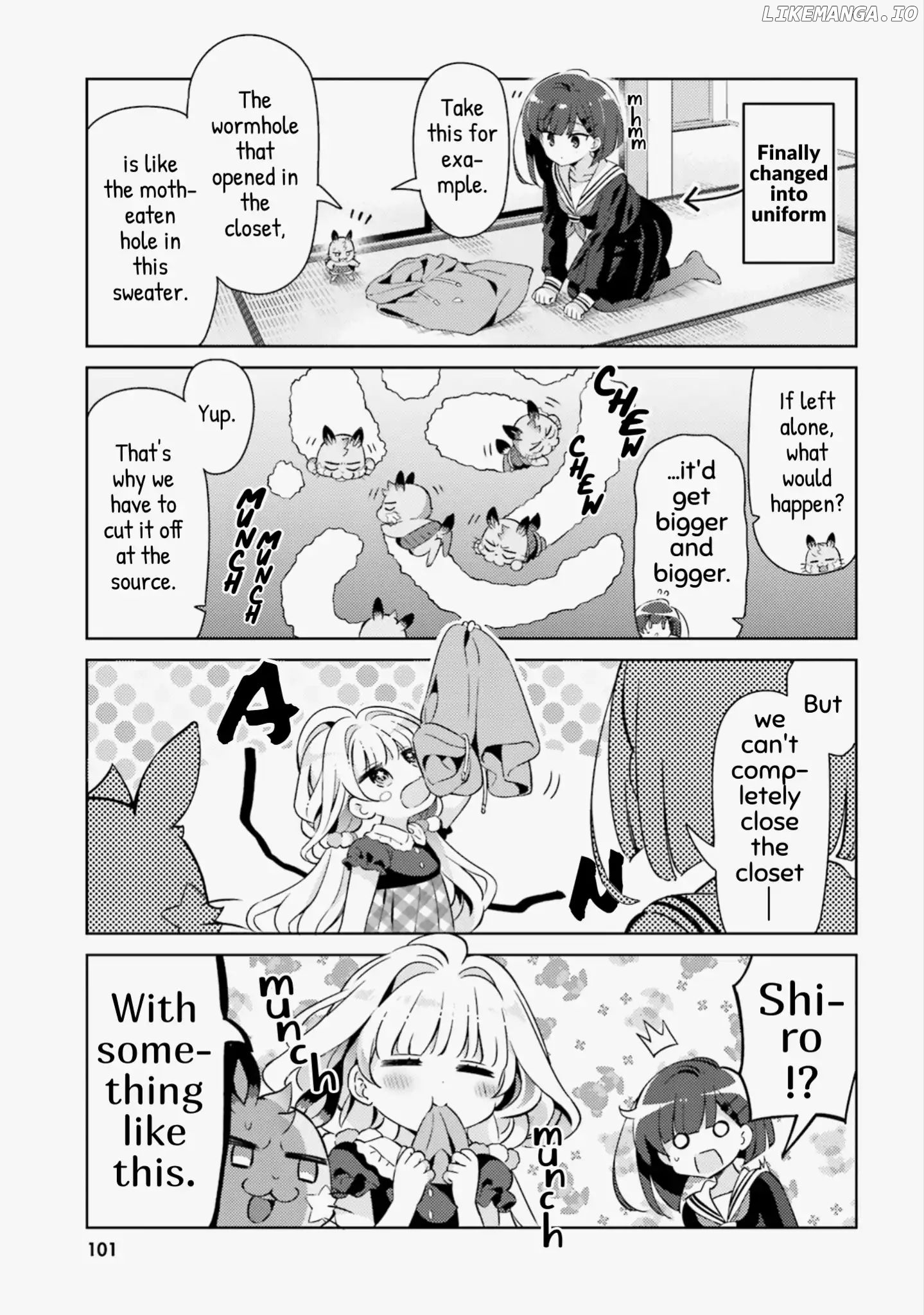 Kuro-Chan Chi No Oshiire Ga Tsukaenai Riyuu chapter 23 - page 3