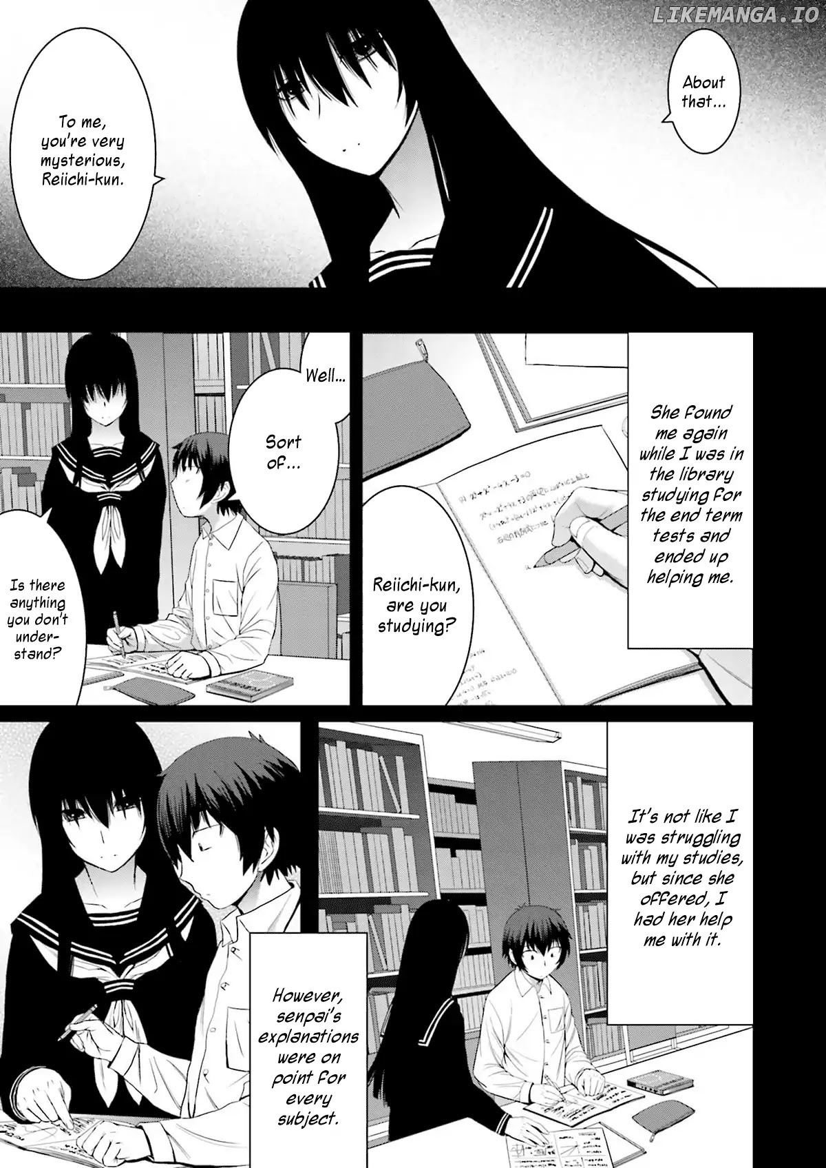 Kuro-Senpai To Kuroyashiki No Yami Ni Mayowanai chapter 4 - page 9