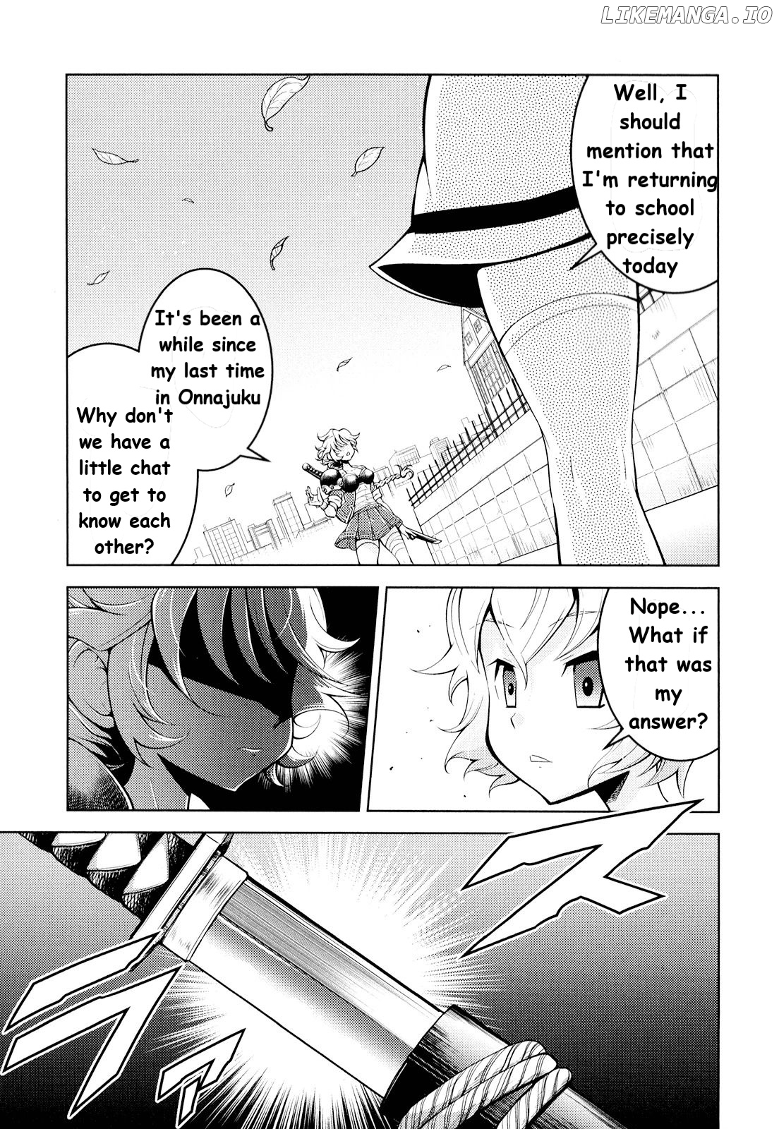 Otokojuku Side Story: Crimson!! Women's Private School chapter 6 - page 10