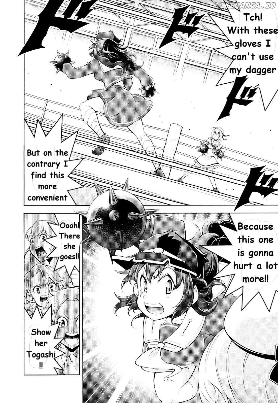 Otokojuku Side Story: Crimson!! Women's Private School chapter 6 - page 27