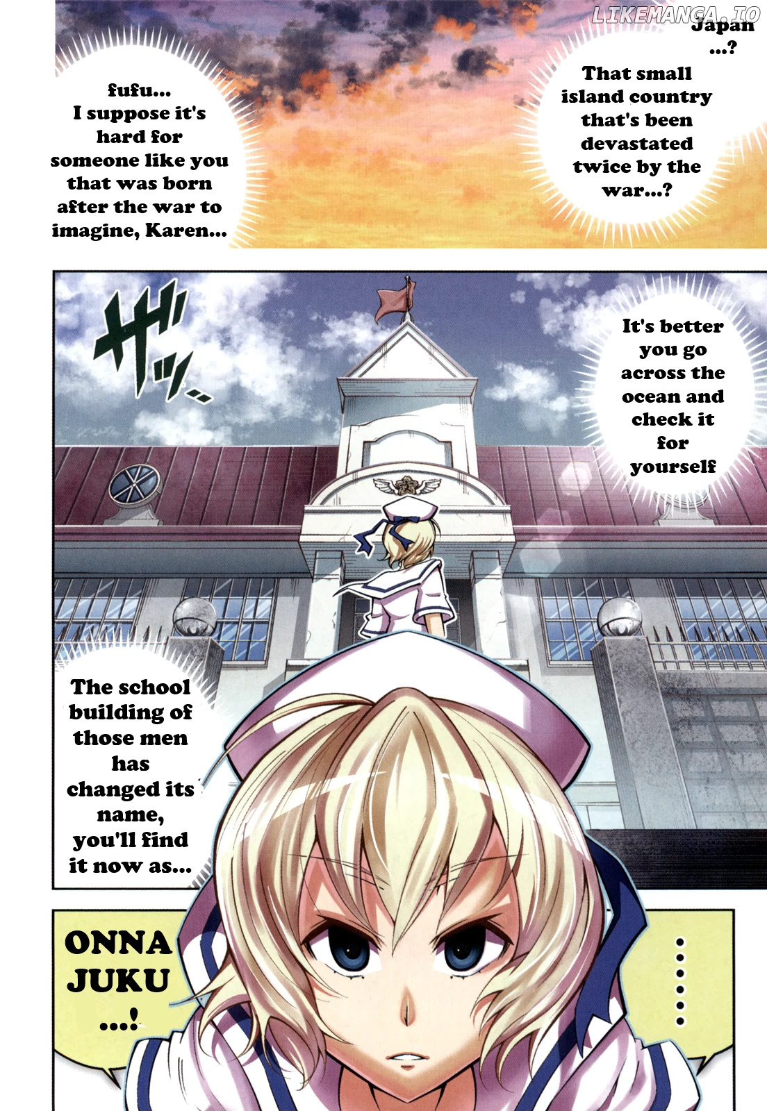 Otokojuku Side Story: Crimson!! Women's Private School chapter 6 - page 7