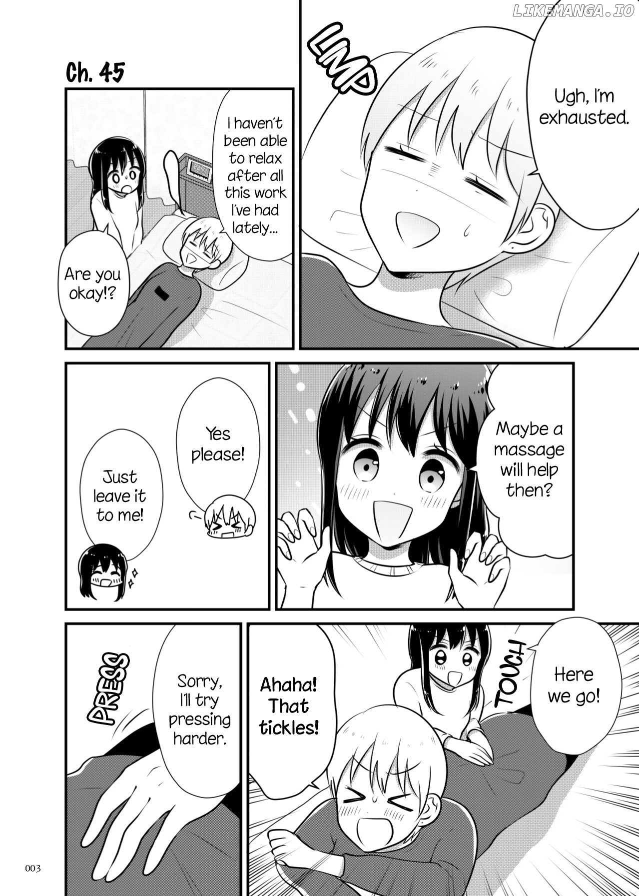 Joshi Daisei ga Goukon de Onee-San ni Mochikaerareru Hanashi chapter 45 - page 1