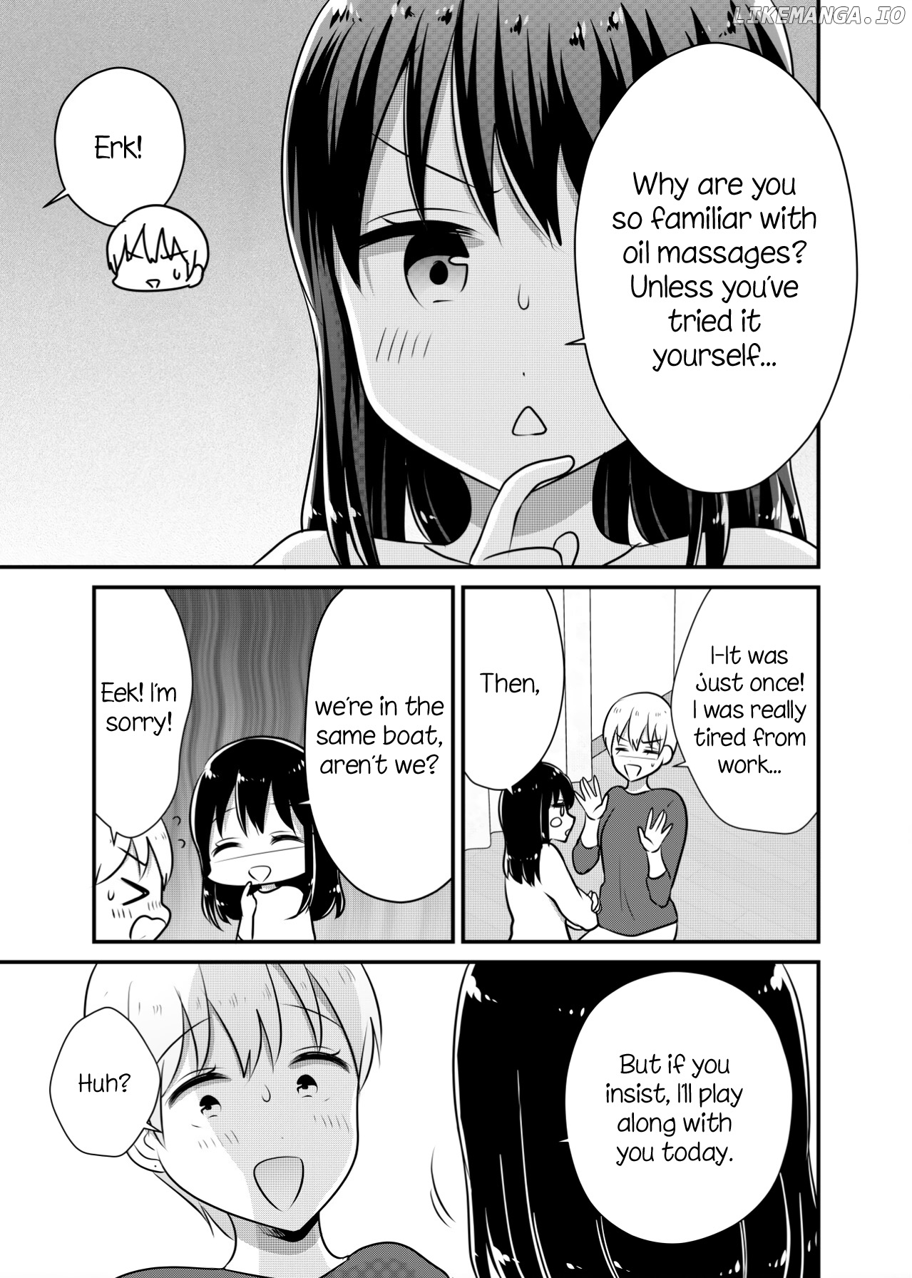 Joshi Daisei ga Goukon de Onee-San ni Mochikaerareru Hanashi chapter 45 - page 9