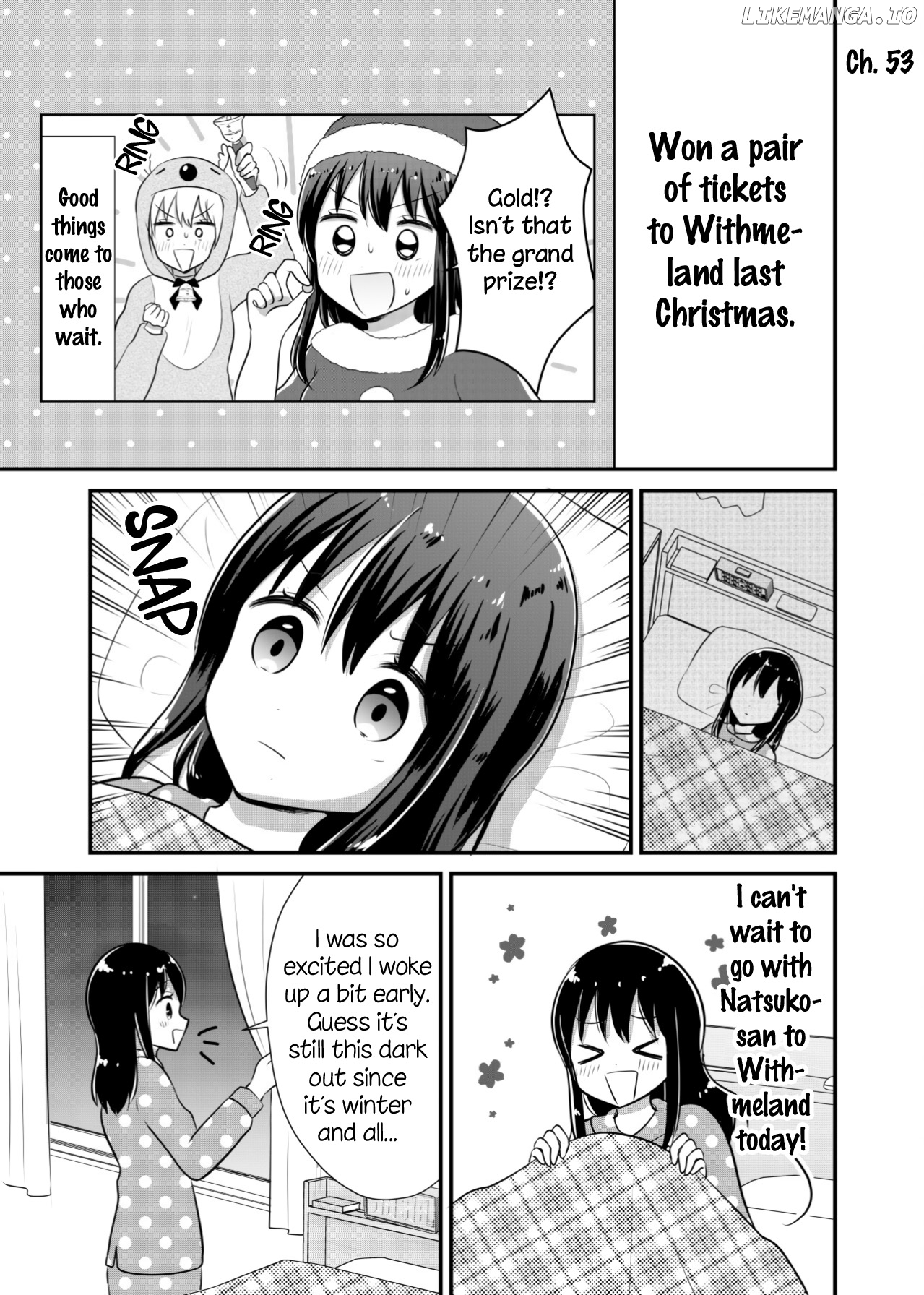 Joshi Daisei ga Goukon de Onee-San ni Mochikaerareru Hanashi chapter 53 - page 1