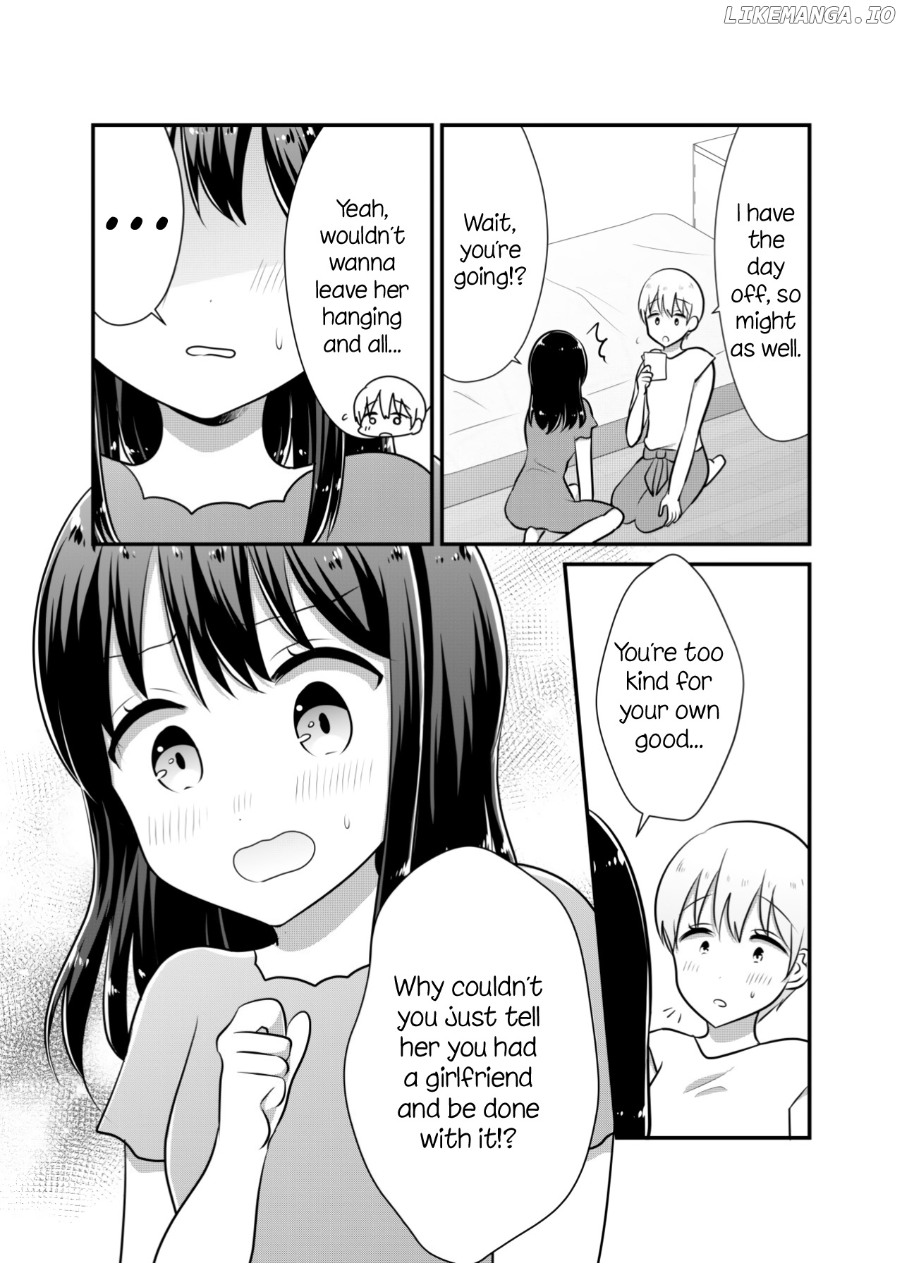 Joshi Daisei ga Goukon de Onee-San ni Mochikaerareru Hanashi chapter 40 - page 3