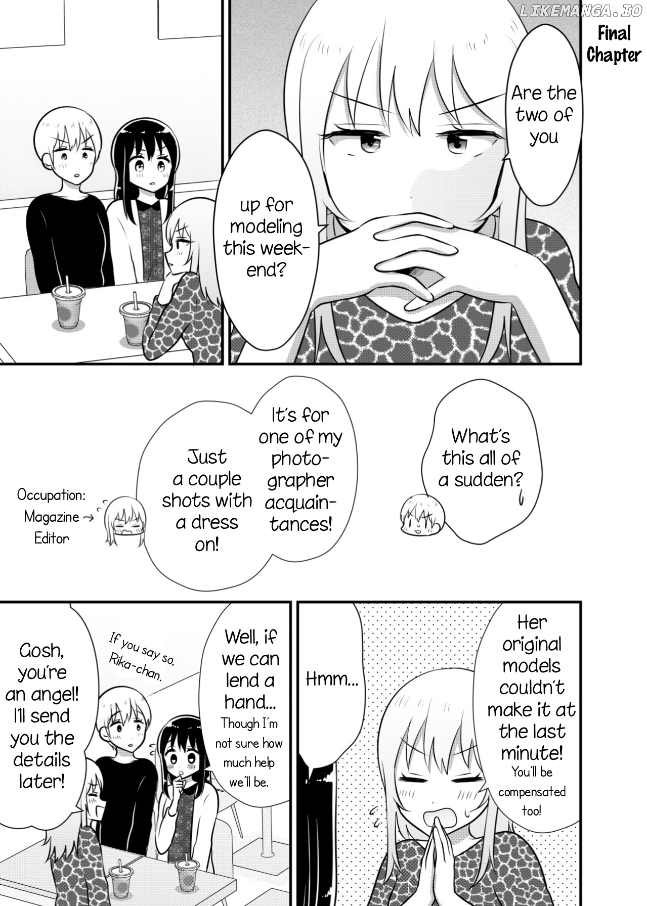 Joshi Daisei ga Goukon de Onee-San ni Mochikaerareru Hanashi chapter 65 - page 1