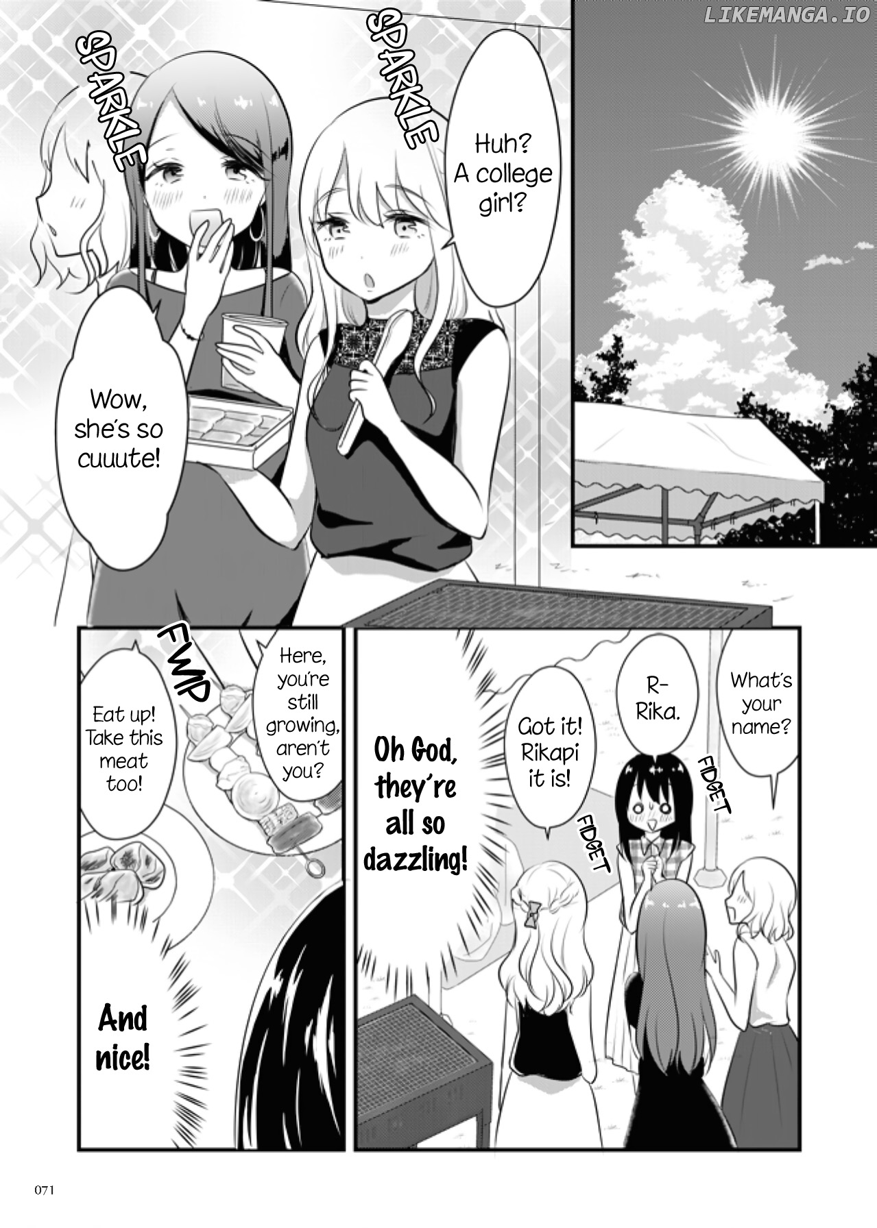 Joshi Daisei ga Goukon de Onee-San ni Mochikaerareru Hanashi chapter 14 - page 3