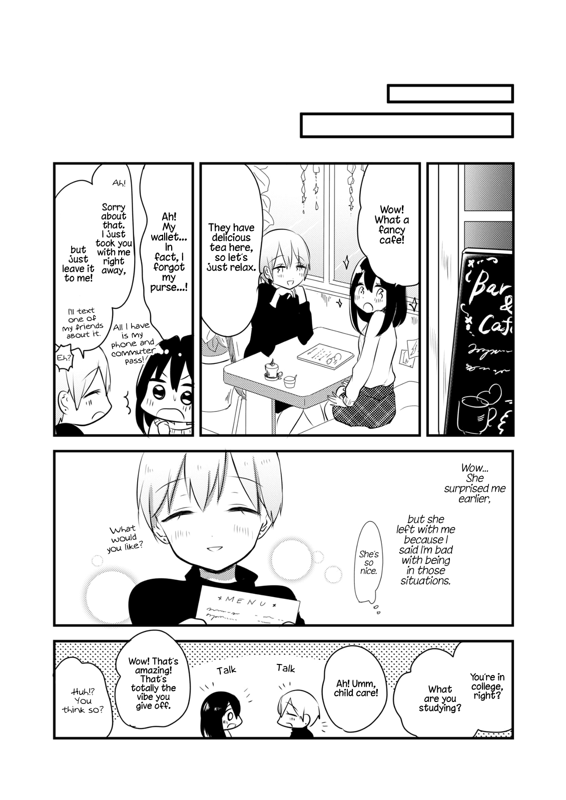 Joshi Daisei ga Goukon de Onee-San ni Mochikaerareru Hanashi chapter 2 - page 1