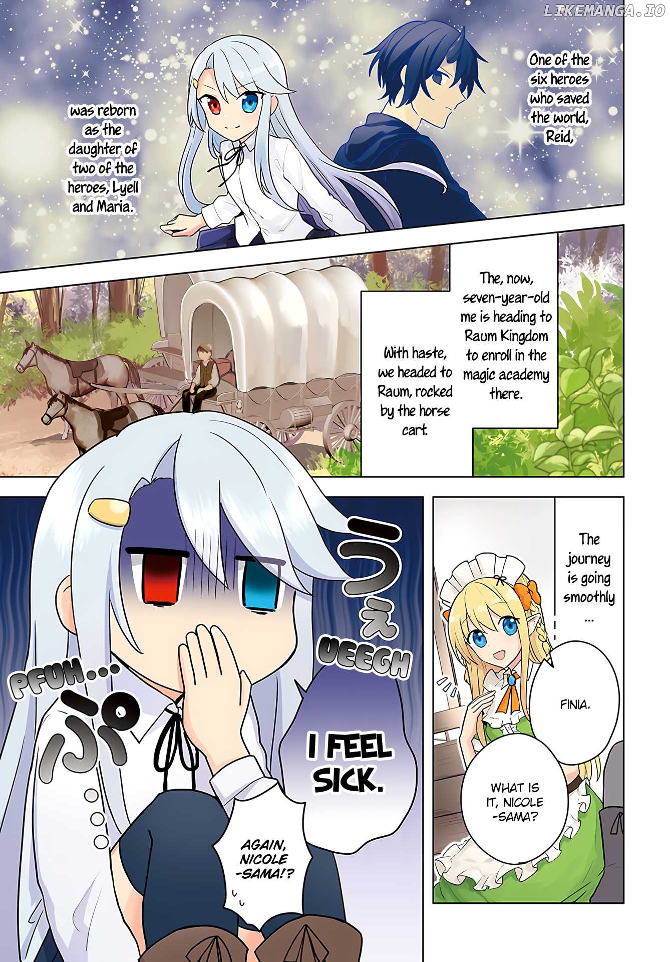 Eiyuu no Musume to Shite Umarekawatta Eiyuu wa Futatabi Eiyuu o Mezasu chapter 7 - page 1