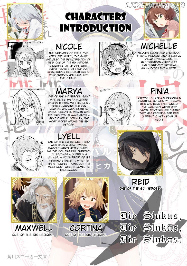 Eiyuu no Musume to Shite Umarekawatta Eiyuu wa Futatabi Eiyuu o Mezasu chapter 1 - page 2