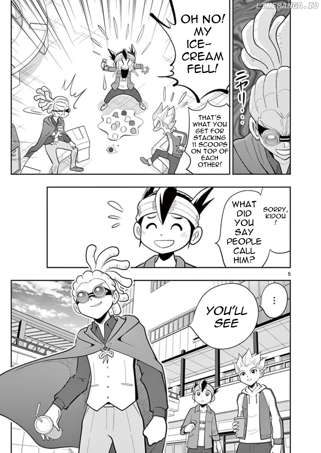 Inazuma Eleven ~Heir of the Penguins chapter 1 - page 5