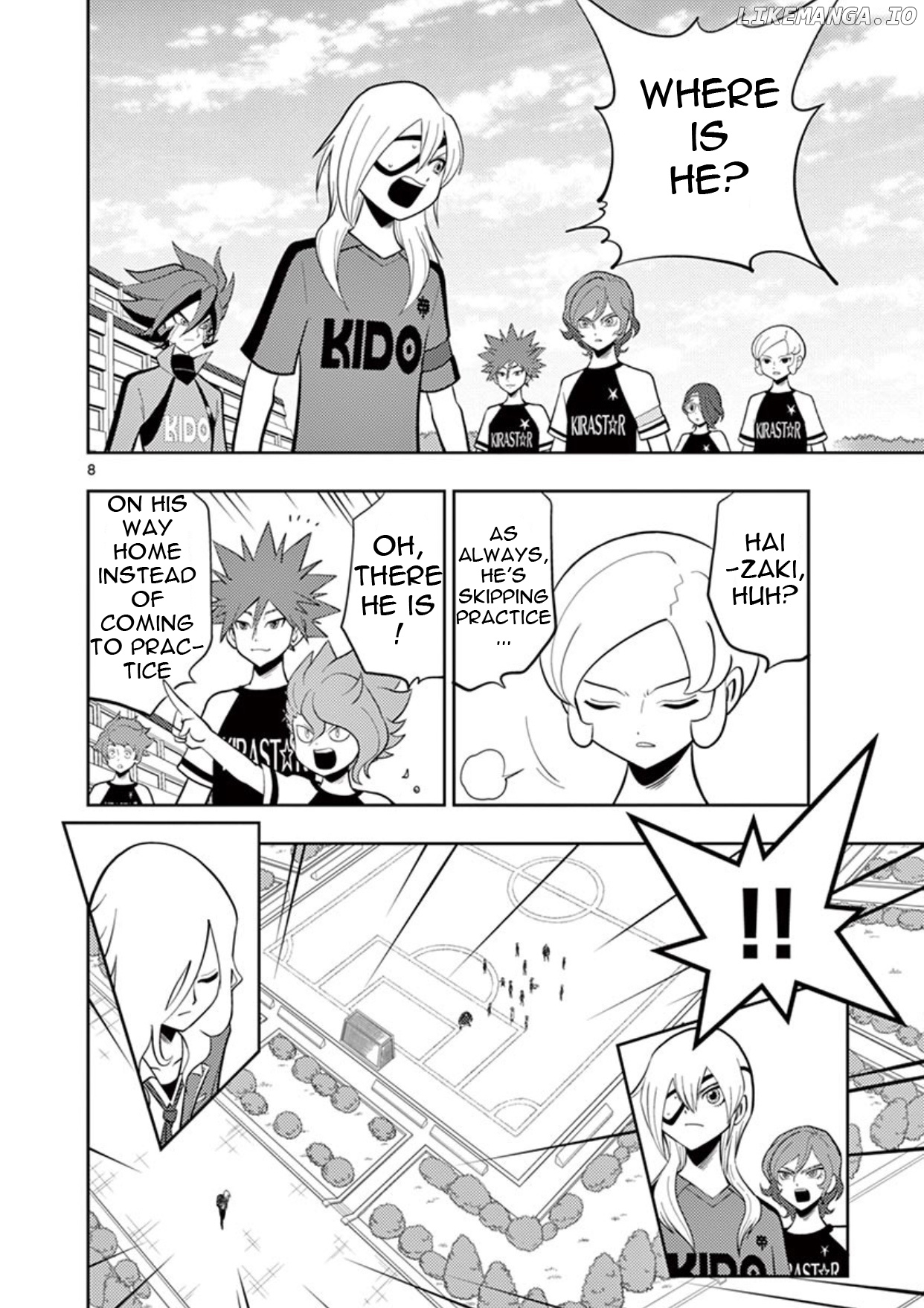 Inazuma Eleven ~Heir of the Penguins chapter 5 - page 8