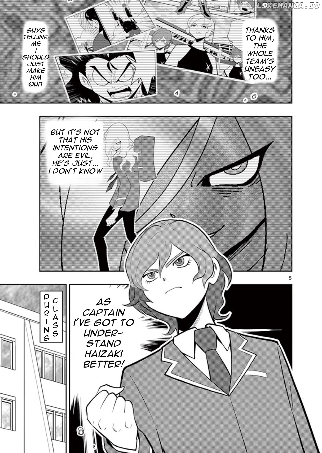 Inazuma Eleven ~Heir of the Penguins chapter 4 - page 5